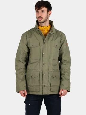 Fjallraven Räven Jacket M férfi télikabát zöld színben 1