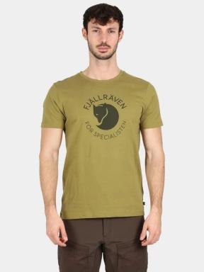 Fjallraven Fjällräven Fox T-shirt M férfi rövid ujjú póló oliva színben 1