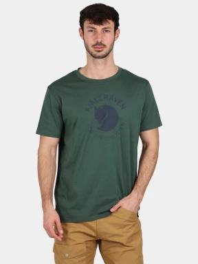 Fjallraven Fjällräven Fox T-shirt M férfi rövid ujjú póló zöld színben 1
