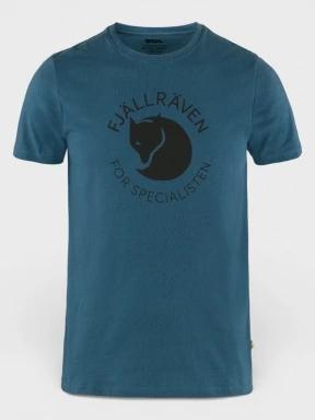 Fjallraven Fjällräven Fox T-shirt M férfi rövid ujjú póló kék színben 1