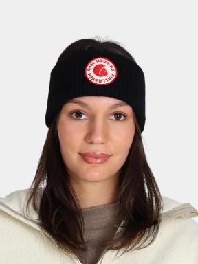 Fjallraven 1960 Logo Headband fejpánt fekete színben 1