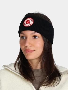 Fjallraven 1960 Logo Headband fejpánt fekete színben 3