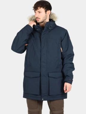 Fjallraven Nuuk Lite Parka M férfi télikabát sötétkék színben 1