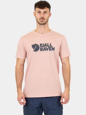 Fjallraven Fjällräven Logo T-shirt M férfi rövid ujjú póló rózsaszín színben 1