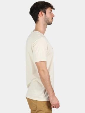 Fjallraven Fjällräven Logo T-shirt M férfi rövid ujjú póló homok színben 3