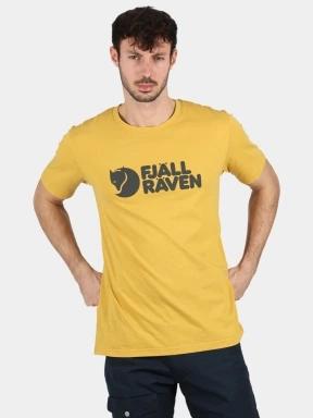 Fjallraven Fjällräven Logo T-shirt M férfi rövid ujjú póló sárga színben 1