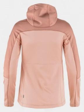 Fjallraven Abisko Trail Fleece W női kapucnis pulóver rózsaszín színben 3