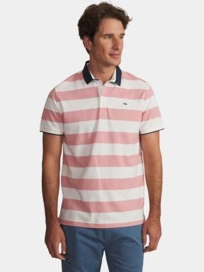 TBS Govanpol férfi galléros póló rózsaszín színben 1