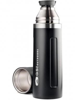 GSI GSI/ GLACIER STAINLESS 1 L VACUUM BOTTLE termosz fekete színben 1