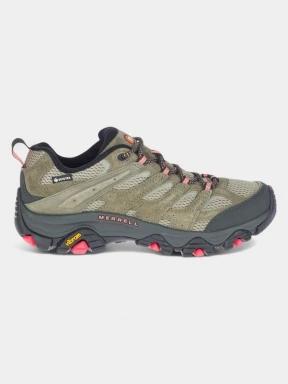 Merrell Moab 3 GTX női túracipő oliva színben 1
