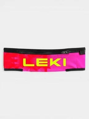 LEKI Trail Running Pole Belt, S-M túrabot tartó öv magenta színben 1