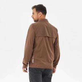 Lafuma Hybrid Tour Shirt Ls M férfi hosszú ujjú ing barna színben 3