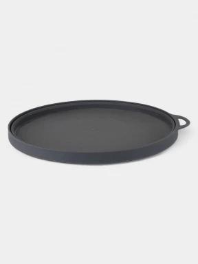Lifemarque Silicone Ellipse Flexi-Plate összecsukható tányér szürke színben 3