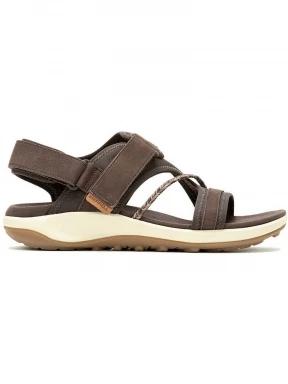 Merrell Terran 4 Backstrap női szandál barna színben 3