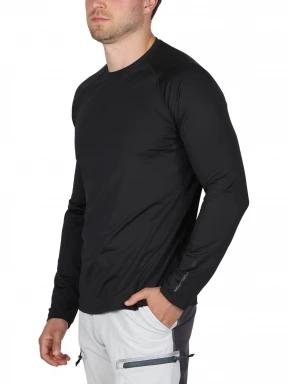 Musto Evo Sunblock Ls Tee 2.0 férfi hosszú ujjú sport póló fekete színben 3