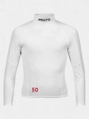 Musto Jr Champ Rash Guard hosszú ujjú lycra fehér színben 1