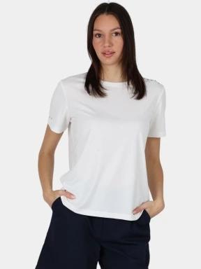 Musto W Evo Crew Sunblock Ss Tee női rövid ujjú sport póló fehér színben 1