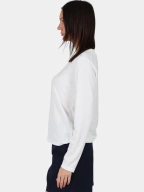 Musto W Evo Crew Sunblock Ls Tee női hosszú ujjú sport póló fehér színben 3