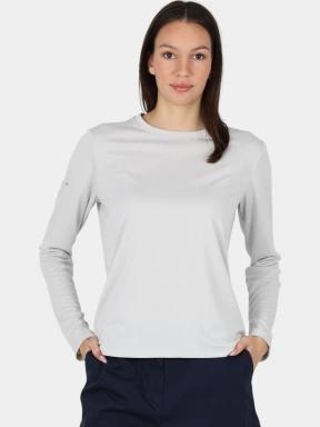 Musto W Evo Crew Sunblock Ls Tee női hosszú ujjú sport póló szürke színben 1