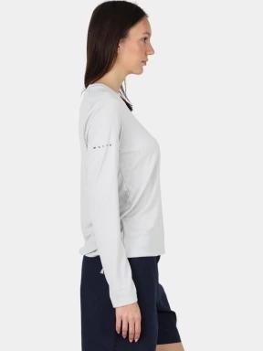 Musto W Evo Crew Sunblock Ls Tee női hosszú ujjú sport póló szürke színben 3