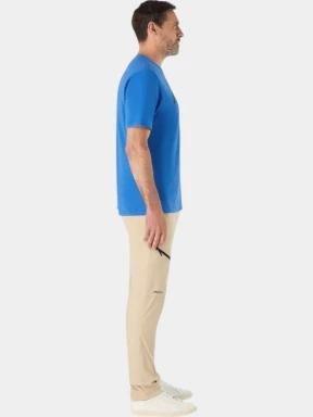 Musto M Musto Logo Ss Tee férfi rövid ujjú póló kék színben 3