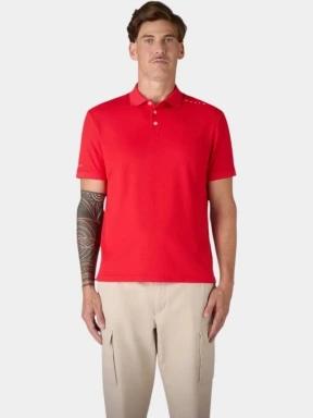 Musto M Evo Crew Pro Lite férfi galléros póló piros színben 1