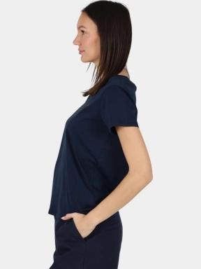 Musto W Original V Neck Ss Tee női rövid ujjú póló sötétkék színben 3