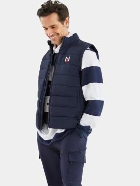 Nautica Compton Gilet férfi mellény sötétkék színben 1