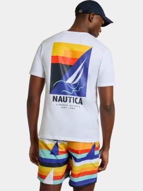 Nautica Claudio T-Shirt férfi rövid ujjú póló fehér színben 3