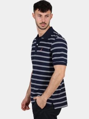 Nautica Klaus Polo Shirt férfi galléros póló sötétkék színben 3