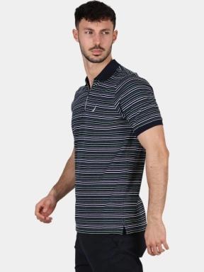 Nautica Umberto Slim Fit Polo Shirt férfi galléros póló sötétkék színben 3