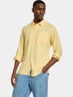 Nautica Barias Ls Shirt férfi hosszú ujjú ing narancssárga színben 1