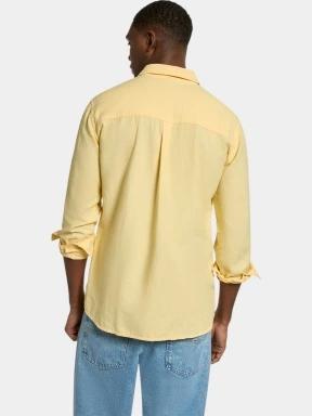 Nautica Barias Ls Shirt férfi hosszú ujjú ing narancssárga színben 3