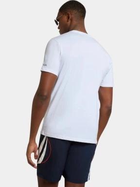 Nautica Sergei B&T T-Shirt férfi rövid ujjú póló fehér színben 3