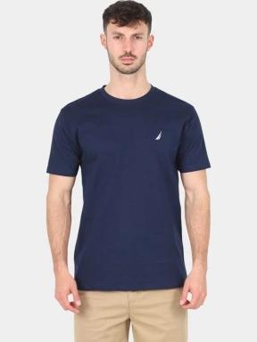 Nautica Leece T-Shirt férfi rövid ujjú póló sötétkék színben 1