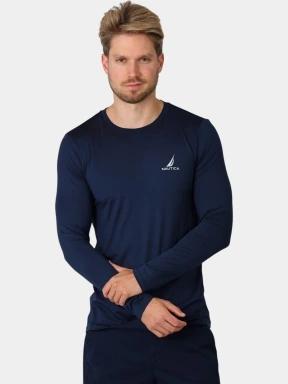 Nautica Lionel Long Sleeve T-Shirt férfi hosszú ujjú póló sötétkék színben 1