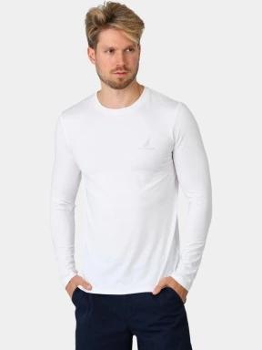 Nautica Lionel Long Sleeve T-Shirt férfi hosszú ujjú póló fehér színben 1