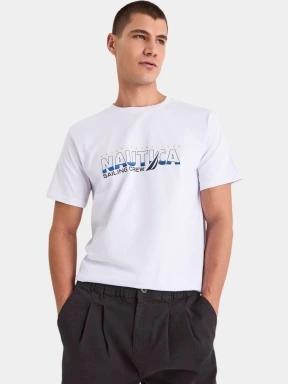 Nautica Onda T-Shirt férfi rövid ujjú póló fehér színben 1