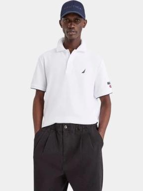 Nautica Azura Polo Shirt férfi galléros póló fehér színben 1
