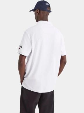 Nautica Azura Polo Shirt férfi galléros póló fehér színben 3