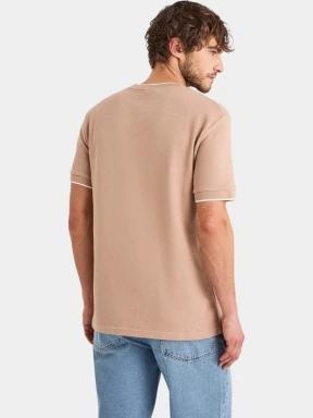 Nautica Urma T-Shirt férfi rövid ujjú póló homok színben 3