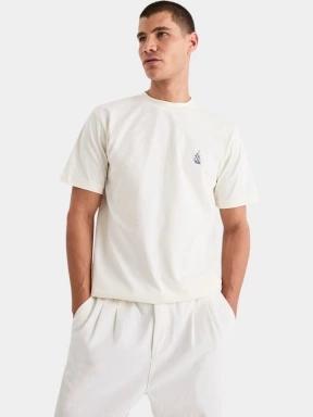 Nautica Kokay T-Shirt férfi rövid ujjú póló fehér színben 1