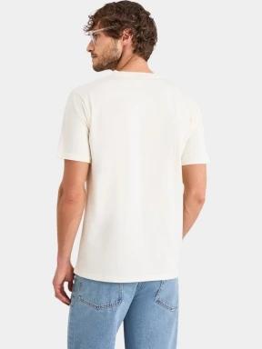 Nautica Medway T-Shirt férfi rövid ujjú póló homok színben 3