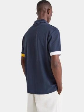 Nautica Godavari Polo Shirt férfi galléros póló sötétkék színben 3