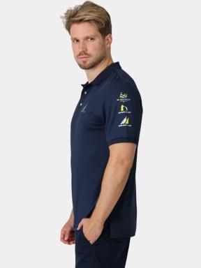 Nautica Leon 3 Polo férfi galléros póló sötétkék színben 3
