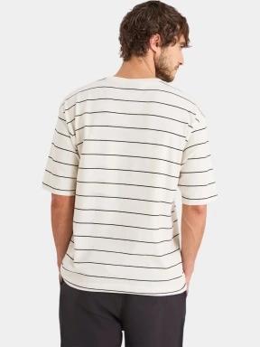 Nautica Bahai T-Shirt férfi rövid ujjú póló homok színben 3