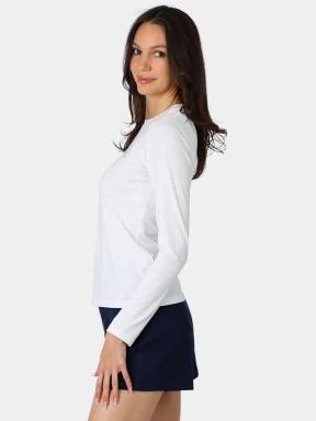 Nautica Lisa Long Sleeve T-Shirt női hosszú ujjú póló fehér színben 3