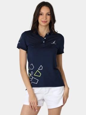 Nautica Layla 2 Polo női galléros póló sötétkék színben 1