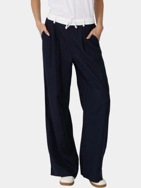 Nautica Ontario Pant női bő szárú nadrág sötétkék színben 1