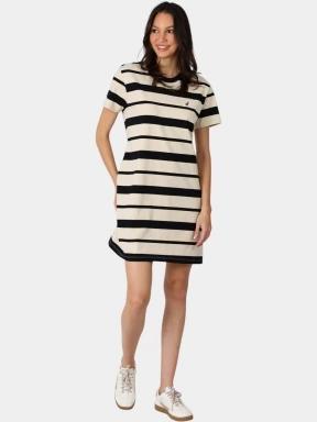 Nautica Lux Dress női pólóruha homok színben 3